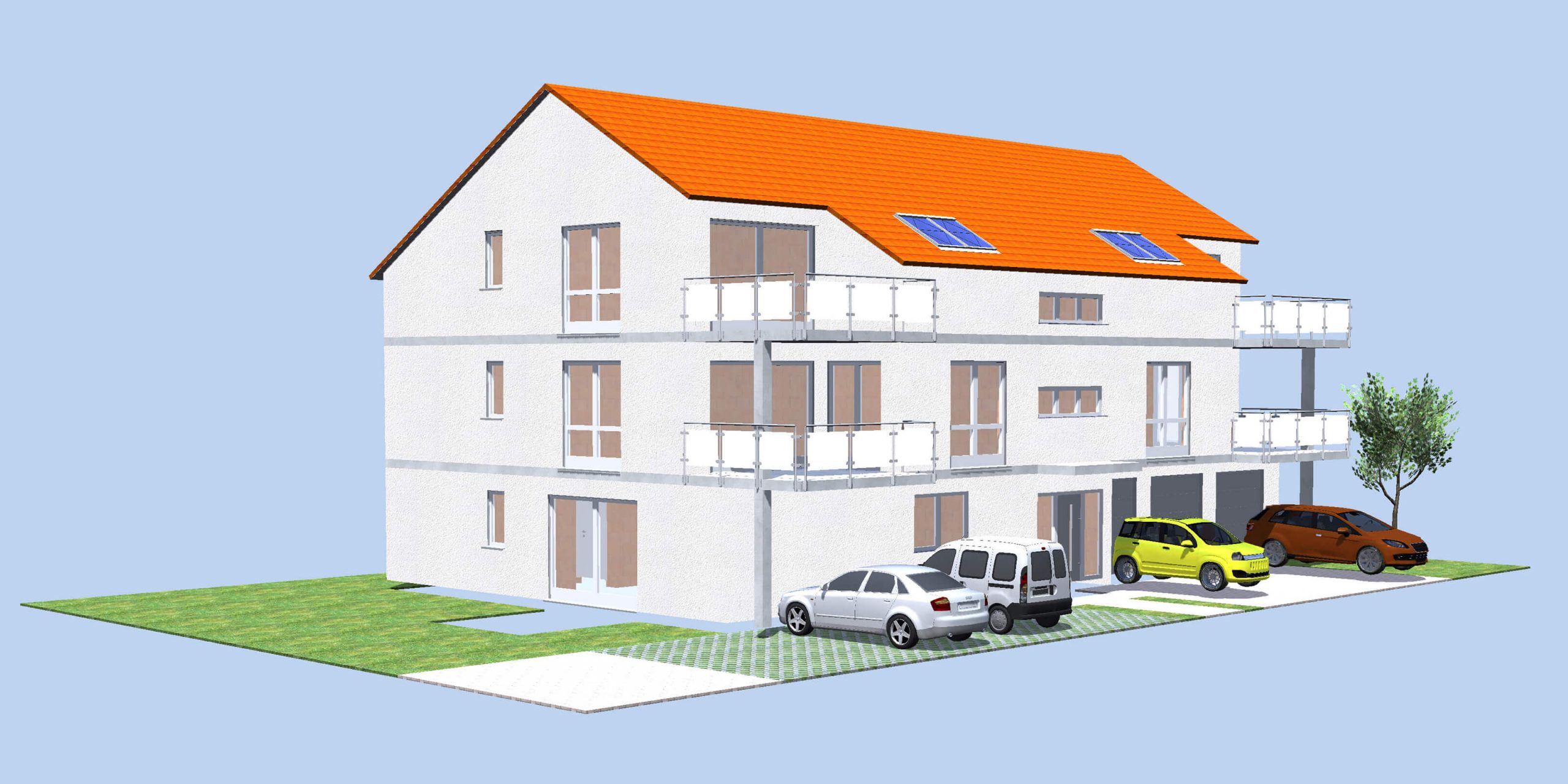 Wohnhaus vorne links - Wohnen in Schifferstadt